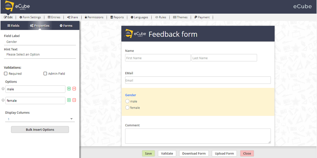 Feedback Form